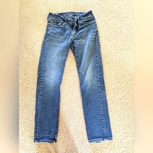 American Eagle Outfitters Blue Skinny Jeans
